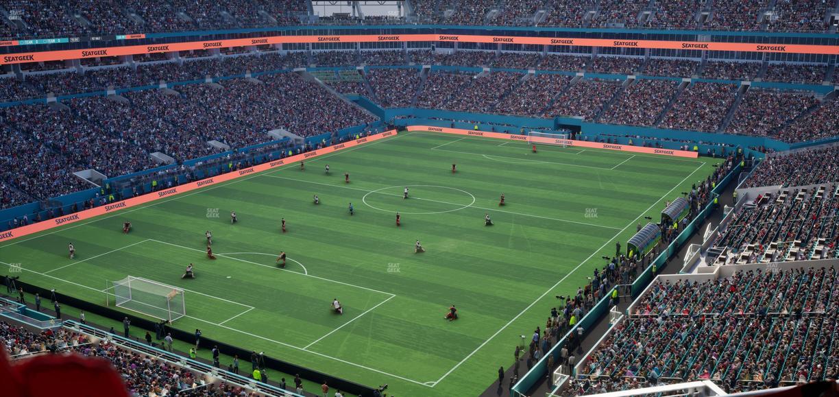 Hard Rock Stadium - Section 355 Seat View