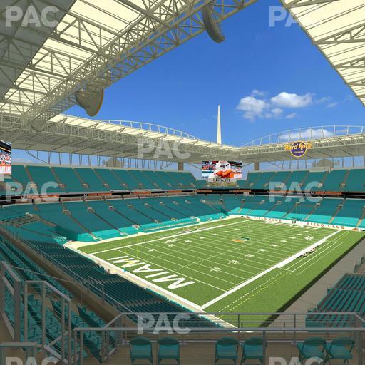 Hard Rock Stadium - Section 355 Seat View