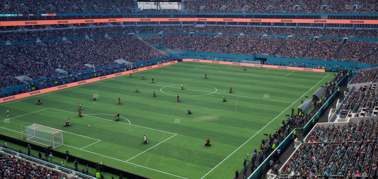 Hard Rock Stadium - Section 355 Seat View