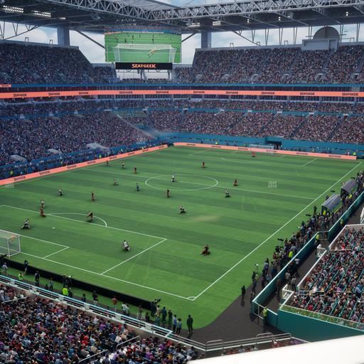 Hard Rock Stadium - Section 355 Seat View