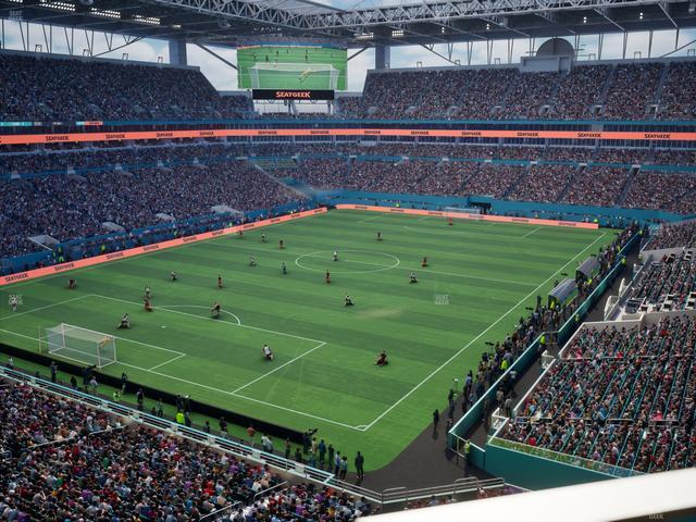 Hard Rock Stadium - Section 355 Seat View