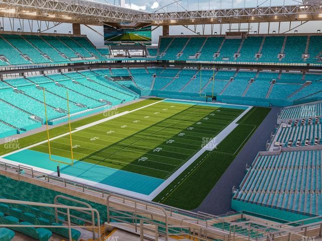 Hard Rock Stadium - Section 356 Seat View