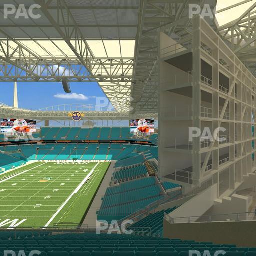 Hard Rock Stadium - Section 356 Seat View