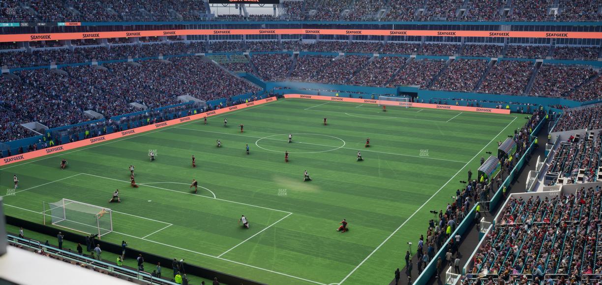 Hard Rock Stadium - Section 356 Seat View