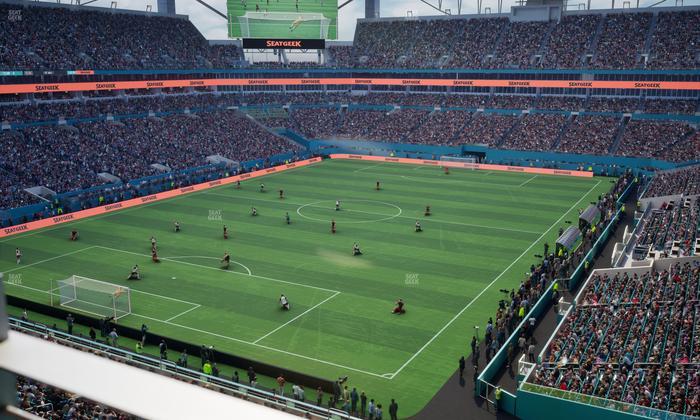 Hard Rock Stadium - Section 356 Seat View