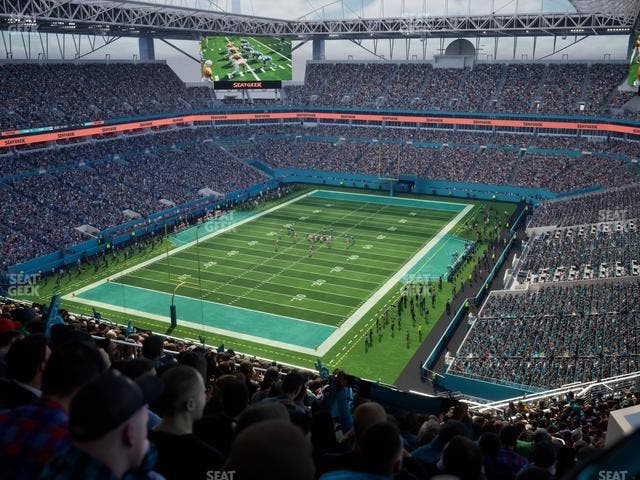 Hard Rock Stadium - Section 356 Seat View