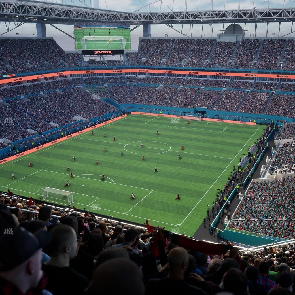 Hard Rock Stadium - Section 356 Seat View