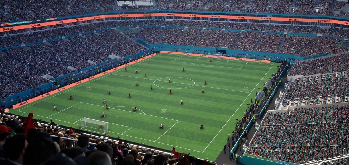 Hard Rock Stadium - Section 356 Seat View