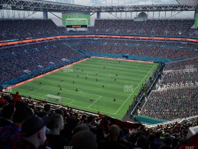 Hard Rock Stadium - Section 356 Seat View