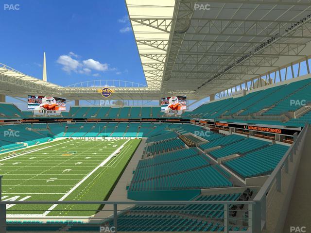 Hard Rock Stadium - Section 356 Seat View