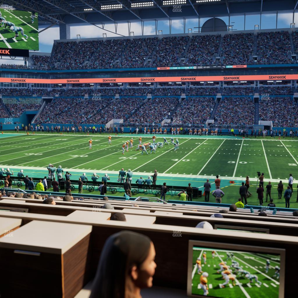 Hard Rock Stadium - Section 72 Club Seat View | SeatGeek