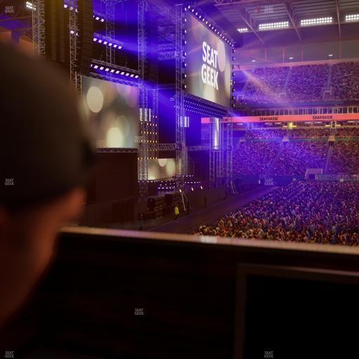 Hard Rock Stadium - Section 72 Living Room Boxes Seat View