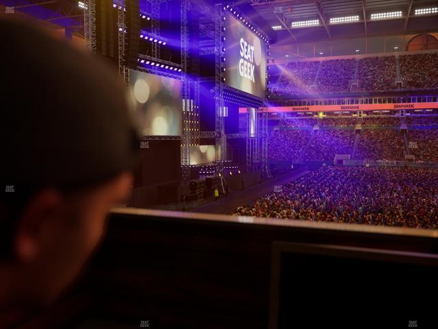 Hard Rock Stadium - Section 72 Living Room Boxes Seat View