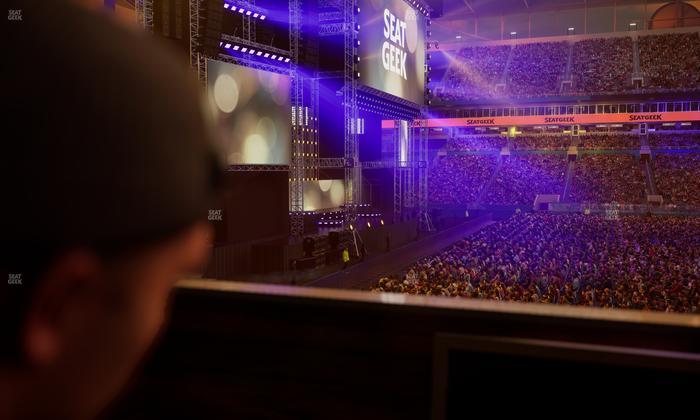 Hard Rock Stadium - Section 72 Living Room Boxes Seat View