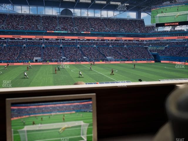 Hard Rock Stadium - Section 72 Living Room Boxes Seat View