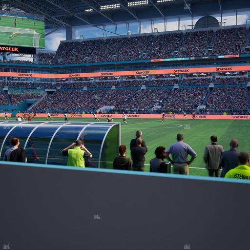 Hard Rock Stadium - Section 72 Living Room Boxes Seat View