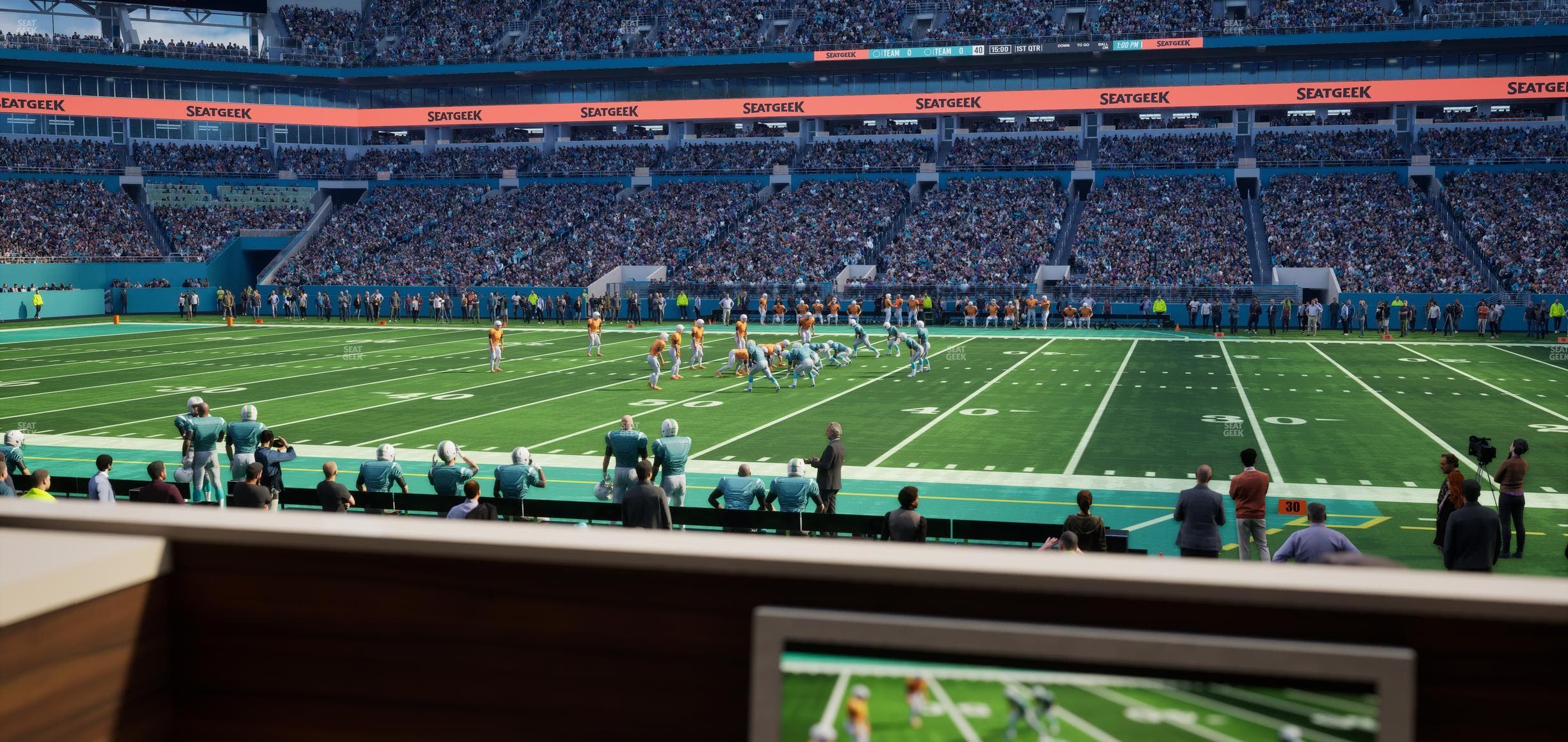 Hard Rock Stadium - Section 72 Living Room Boxes Seat View
