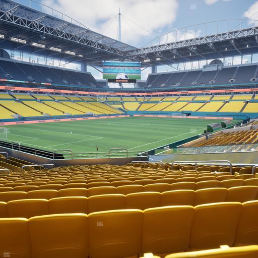 Hard Rock Stadium - Section Category 1 Seat View