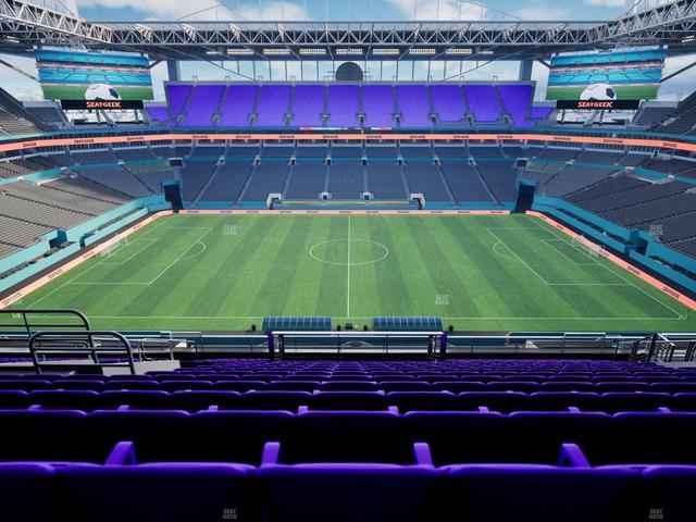 Hard Rock Stadium - Section Category 2 Seat View Hard Rock Stadium - Section Category 2 Seat View