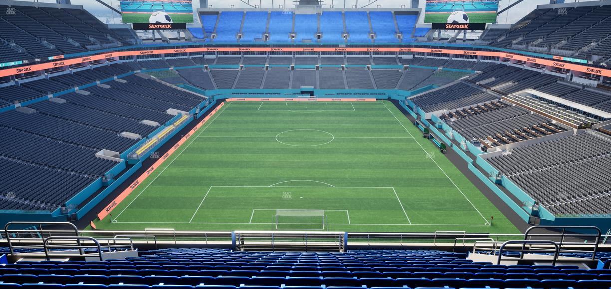 Hard Rock Stadium - Section Category 3 Seat View