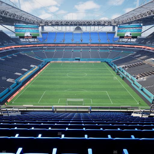 Hard Rock Stadium - Section Category 3 Seat View