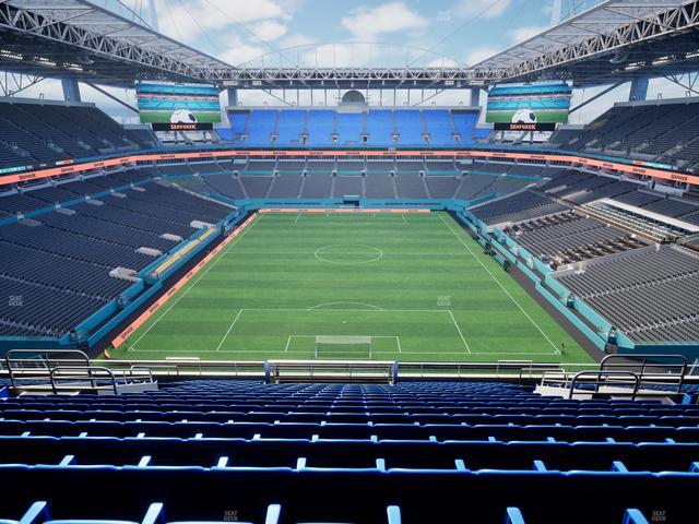 Hard Rock Stadium - Section Category 3 Seat View