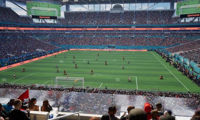 Hard Rock Stadium - Section Club 203 Seat View