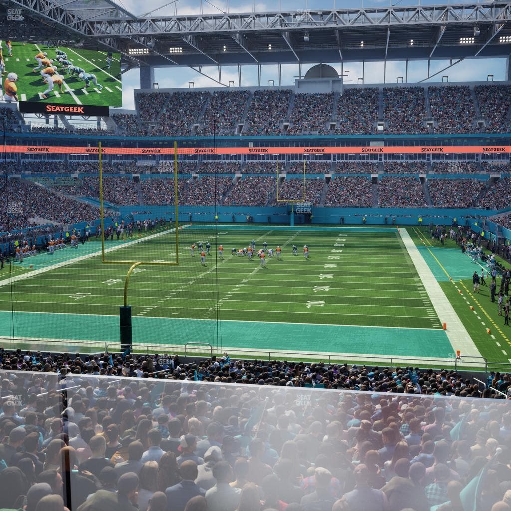 Hard Rock Stadium - Section Club 203 Seat View