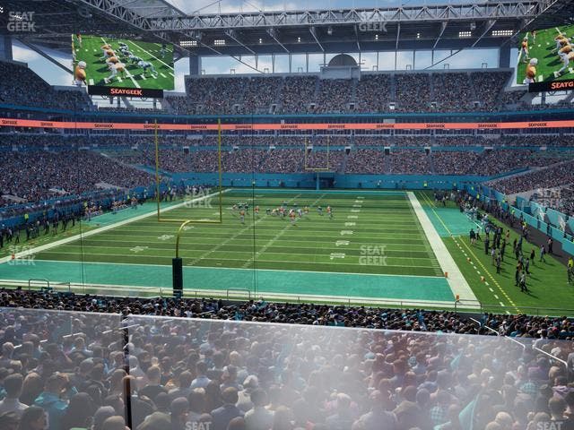 Hard Rock Stadium - Section Club 203 Seat View