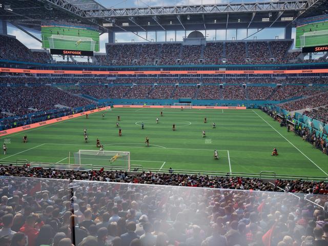 Hard Rock Stadium - Section Club 203 Seat View