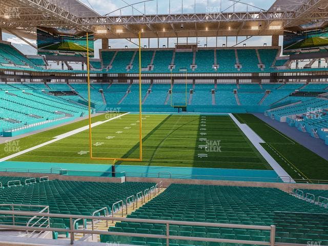 Hard Rock Stadium - Section Club 203 Seat View