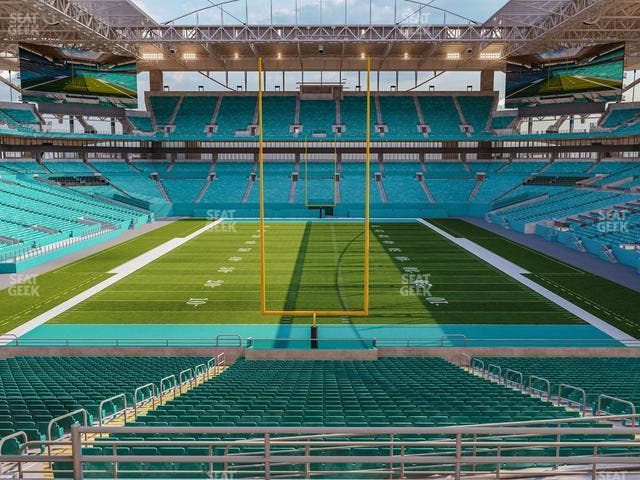 Hard Rock Stadium - Section Club 204 Seat View