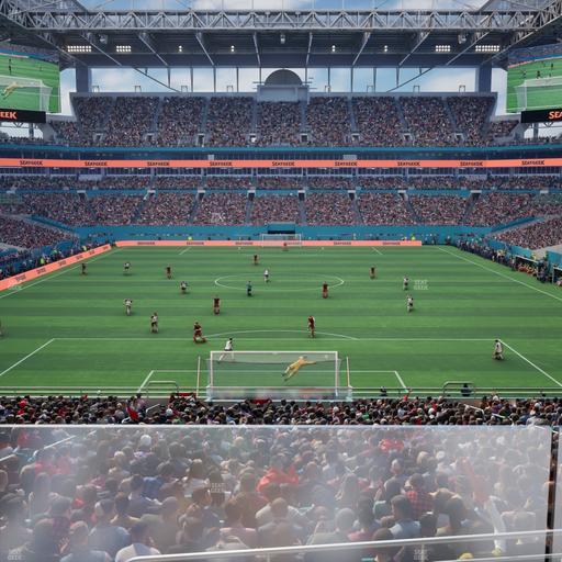 Hard Rock Stadium - Section Club 204 Seat View