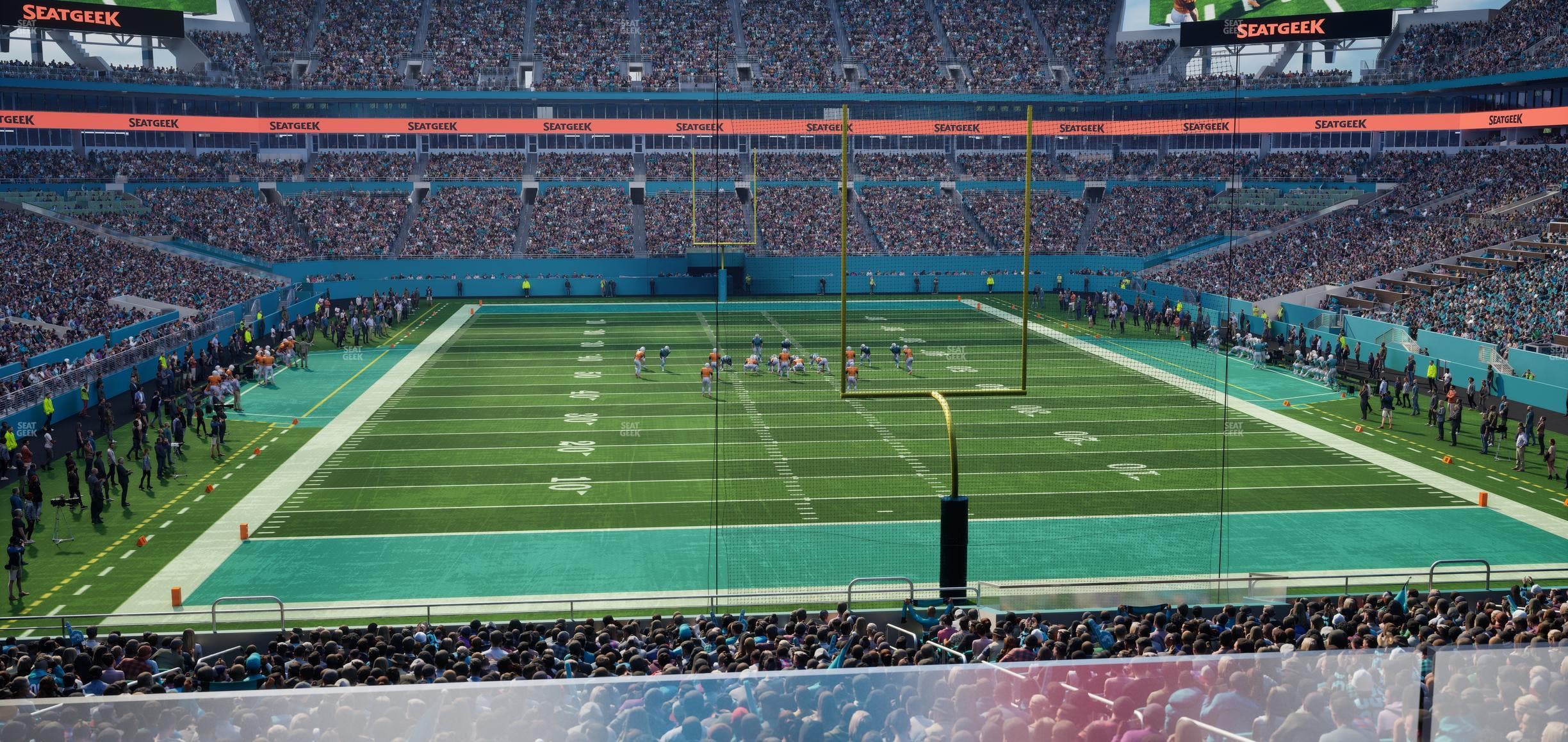 Hard Rock Stadium - Section Club 205 Seat View