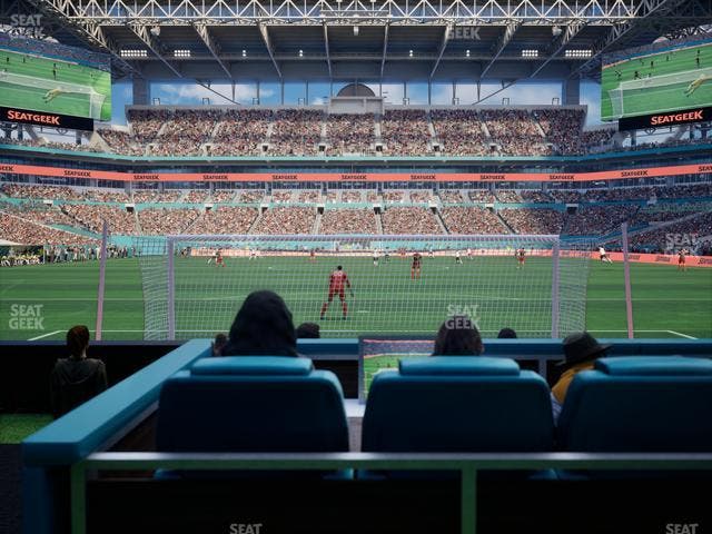 Hard Rock Stadium - Section East Field Club Sro Seat View