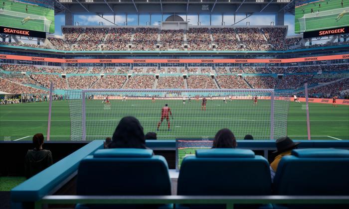 Hard Rock Stadium - Section East Field Club Sro Seat View