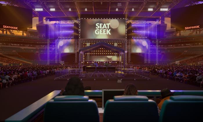 Hard Rock Stadium - Section East Field Club Sro Seat View