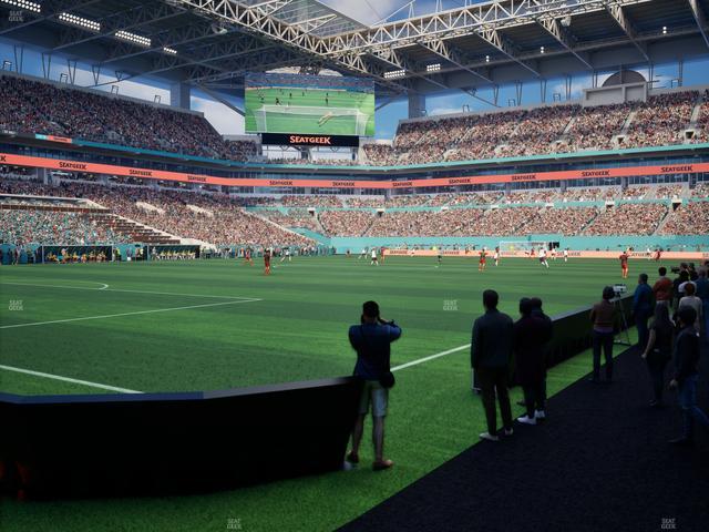 Hard Rock Stadium - Section Field Northeast Suite Seat View Hard Rock Stadium - Section Field Northeast Suite Seat View