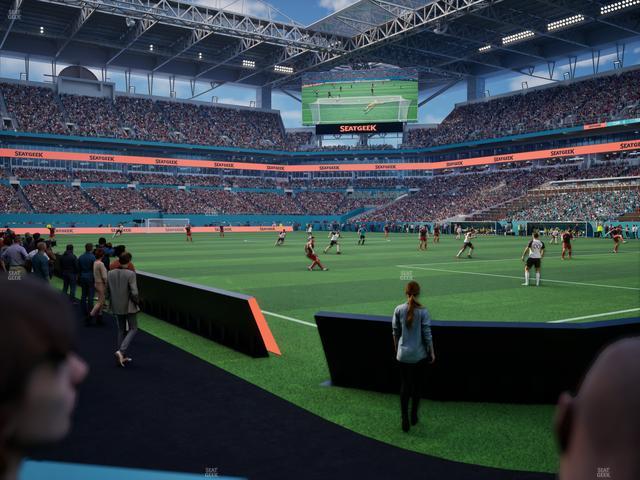 Hard Rock Stadium - Section Field Northwest Suite Seat View Hard Rock Stadium - Section Field Northwest Suite Seat View