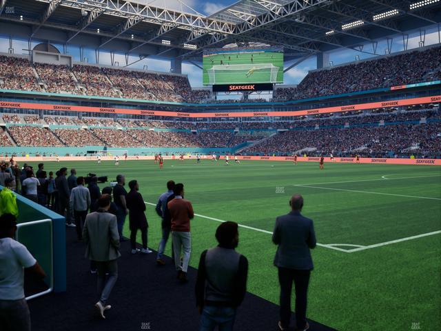 Hard Rock Stadium - Section Field Southeast Suite Seat View Hard Rock Stadium - Section Field Southeast Suite Seat View