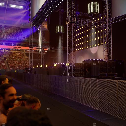 Hard Rock Stadium - Section Floor 1 Seat View