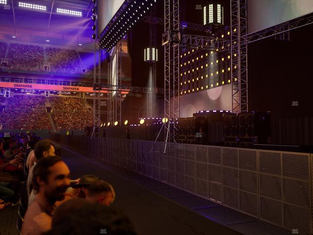 Hard Rock Stadium - Section Floor 1 Seat View