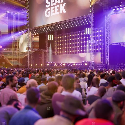 Hard Rock Stadium - Section Floor 1 Seat View