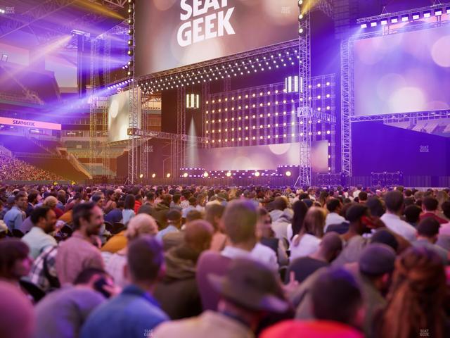 Hard Rock Stadium - Section Floor 1 Seat View