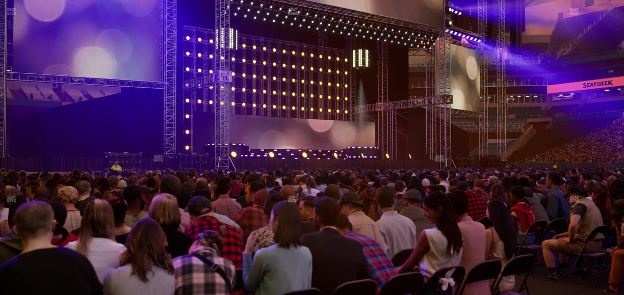 Hard Rock Stadium - Section Floor 10 Seat View