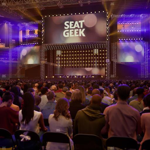 Hard Rock Stadium - Section Floor 12 Seat View