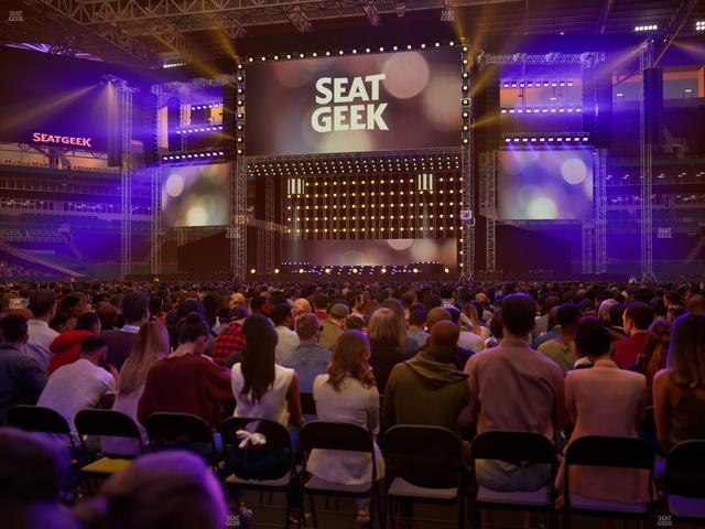 Hard Rock Stadium - Section Floor 12 Seat View