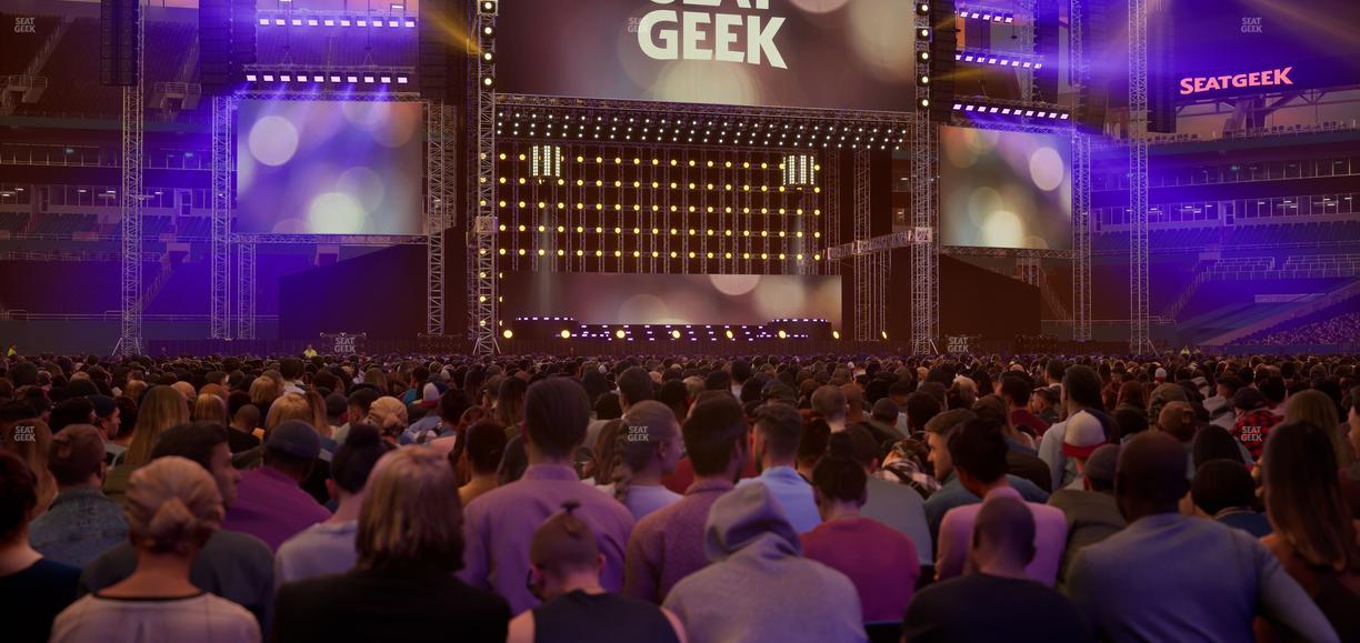 Hard Rock Stadium - Section Floor 14 Seat View