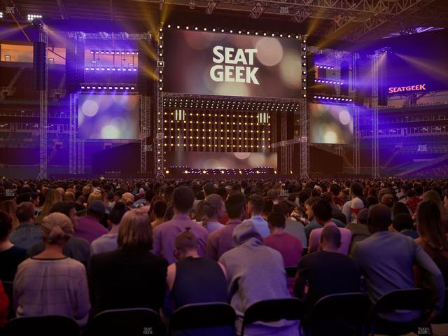 Hard Rock Stadium - Section Floor 14 Seat View