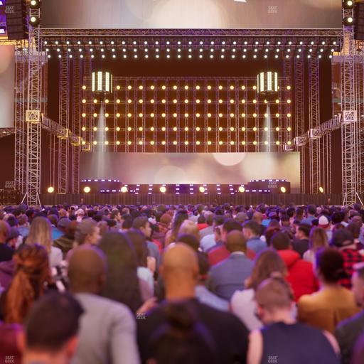 Hard Rock Stadium - Section Floor 3 Seat View